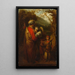 Reproduktion des Gemäldes Abraham, der Agar und Ismael zurückschickt - Barent Fabritius
