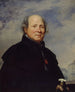 Portrait von Edme Champion, auch bekannt als der Mann mit dem kleinen blauen Mantel, 1764-1852 Philanthrop - Baron Charles de Steuben — Ansicht des Kunstwerks