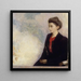 Baronne Robert de Domecy - Odilon Redon — gerahmtes Bild an der Wand