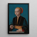 Reproduktion des Gemäldes Portrait von Elisabeth Bellinghausen - Barthel Bruyn der Ältere