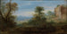 Italienische Landschaft mit antiken Ruinen - Bartholomeus Breenbergh — Ansicht des Kunstwerks