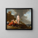 Landschaft mit Nymphen und Diana - Bartholomeus Breenbergh — gerahmtes Bild an der Wand