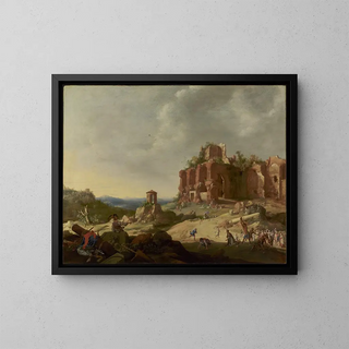 Bartholomeus Breenbergh - The Stoning of Saint Stephen.webp