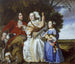 Jochem van Aras mit seiner Frau und seiner Tochter - Bartholomeus van der Helst — Ansicht des Kunstwerks