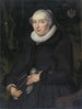 Portrait der Chrischona Jeckelmann, Ehefrau von Thomas Platter II - Bartholomäus Sarburgh — Ansicht des Kunstwerks
