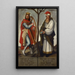 Die Propheten David und Isaïe - Bartholomäus Sarburgh — gerahmtes Bild an der Wand