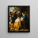 Anbetung der Könige - Bartolomé Esteban Murillo — gerahmtes Bild an der Wand