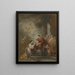 Das mystische Eheleben der heiligen Katharina - Bartolomé Esteban Murillo — gerahmtes Bild an der Wand