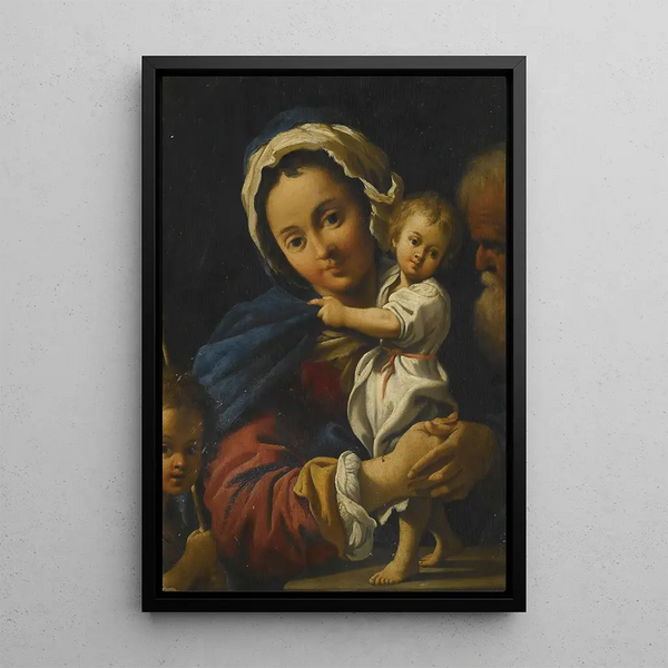 Reproduktion des Gemäldes Sainte Famille - Bartolomeo Schedoni