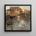 Basse mer - Frits Thaulow — gerahmtes Bild an der Wand