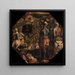 Schlacht bei Marciano im Val di Chiana - Giorgio Vasari — gerahmtes Bild an der Wand