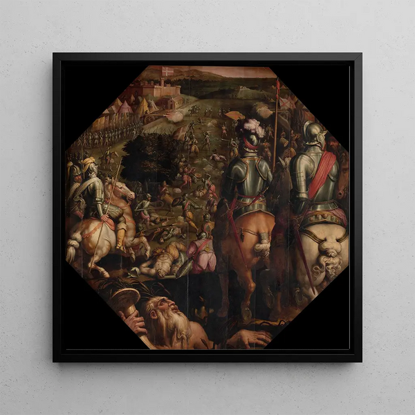 Bataille de Marciano dans la Val di Chiana - Giorgio Vasari