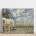 Reproduktion des Gemäldes Boot in der Flut in Port-Marly - Alfred Sisley