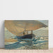Reproduktion des Gemäldes Bateaux de pêche sur la plage, Valence - Joaquín Sorolla