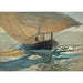 Reproduktion des Gemäldes Bateaux de pêche sur la plage, Valence - Joaquín Sorolla