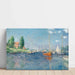 Reproduktion des Gemäldes Bateaux rouges, Argenteuil von Claude Monet