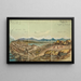 Reykjavik, Hauptstadt von Island - Bayard Taylor — gerahmtes Bild an der Wand