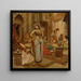 Schönheiten des Harems auf dem Markt - Fabio Fabbi — gerahmtes Bild an der Wand