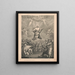 Ascension du Christ - Beck Pauli Lith — gerahmtes Bild an der Wand