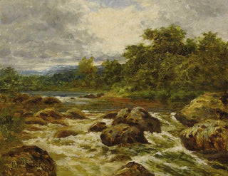 Eine Aussicht auf den Lamar - Benjamin Williams Leader — Ansicht des Kunstwerks
