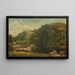 Ein ruhiger Ort - Benjamin Williams Leader — gerahmtes Bild an der Wand