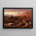 Die Lleder-Tal, Nordwales - Benjamin Williams Leader — gerahmtes Bild an der Wand