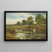 Seerosen - Benjamin Williams Leader — gerahmtes Bild an der Wand