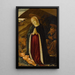 L'Anbetung des Jesuskindes - Benozzo Gozzoli — gerahmtes Bild an der Wand