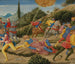 Die Bekehrung des heiligen Paulus - Benozzo Gozzoli — Ansicht des Kunstwerks