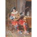 Reproduktion des Gemäldes Der Lautenspieler - Bernard Louis Borione
