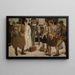 Gare Victoria, District Railway - Bernard Meninsky — gerahmtes Bild an der Wand