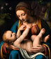 Die Jungfrau mit dem Jesuskind - Bernardino Luini — Ansicht des Kunstwerks