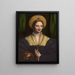 Portrait einer Dame - Bernardino Luini — gerahmtes Bild an der Wand
