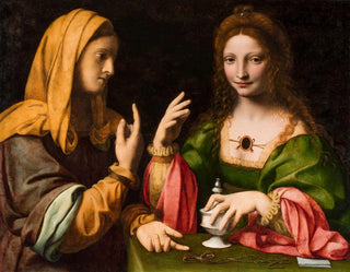 Die Bekehrung der Maria Magdalena - Bernardino Luini — Ansicht des Kunstwerks