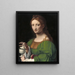 La Madeleine - Bernardino Luini — gerahmtes Bild an der Wand