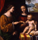 Le Mariage mystique de Sainte Catherine - Bernardino Luini — Ansicht des Kunstwerks