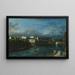 Vaprio d'Adda - Bernardo Bellotto — gerahmtes Bild an der Wand