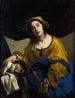 Judith mit dem Kopf des Holofernes - Bernardo Cavallino — Ansicht des Kunstwerks