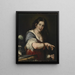 Bérénice - Bernardo Strozzi — gerahmtes Bild an der Wand