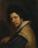 Portrait eines Mannes mit einer Frise - Bernardo Strozzi — Ansicht des Kunstwerks