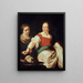 Salomé - Bernardo Strozzi — gerahmtes Bild an der Wand