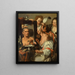 Vanité - Bernardo Strozzi — gerahmtes Bild an der Wand