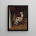 Ein zärtlicher Moment - Bernardus Johannes Blommers — gerahmtes Bild an der Wand