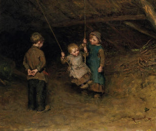 Le balancement - Bernardus Johannes Blommers — Ansicht des Kunstwerks