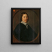 Portrait de François Leydecker Bourgmestre de Tholen - Bernardus Swaerdecroon — gerahmtes Bild an der Wand