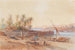 Bateaux sur le Nil - Bernhard Fiedler — Ansicht des Kunstwerks