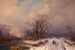 Schneelandschaft - Bernhard Fiedler — Ansicht des Kunstwerks