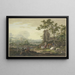 Landschaft - Bernhard Hendrik Thier — gerahmtes Bild an der Wand