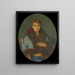 Portrait von Hilda Sterman - Bernhard Störmann — gerahmtes Bild an der Wand