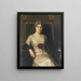 Portrait der Prinzessin Maria Pavlovna von Russland - Bernhard Störmann — gerahmtes Bild an der Wand